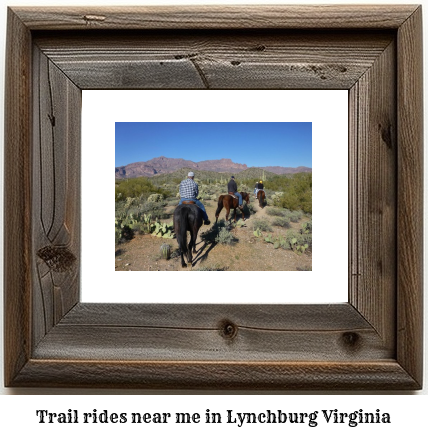 trail rides near me in Lynchburg, Virginia